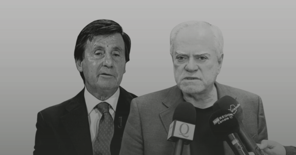 I commissari alla sanità del Molise, Marco Bonamico e Ulisse Di Giacomo, criticati per la gestione opaca e i dati alterati del disavanzo sanitario regionale.